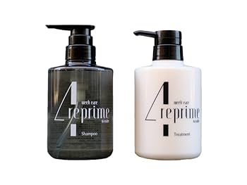 Amazon | 4reprime シャンプー（400ml）&トリートメント（400g